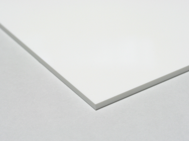 レアルストア / アクリル板/白(ホワイト)光沢/A3サイズ/厚み:5mm